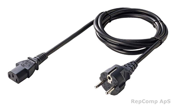 C13 Europe PC power cord 1.8m